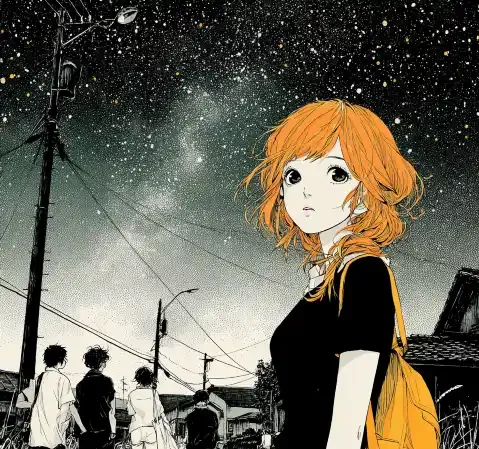 幻想设定题材漫画封面条目示意